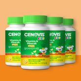 Cenovis Kids Multivitamin & Mineral 1500 mg x 90 Capsules (4 Pack)
