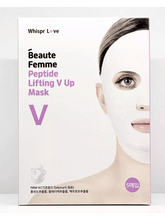 Soonsu Beauty Beaute Femme Peptide Lifting V Up Mask front view