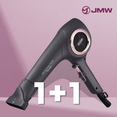 JMW Phantom BLDC Hair Dryer Set MS6001A White + MS6003C Black (1+1)
