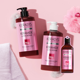 Kerasys Ceramide Ultra Repair Extreme Damage Shampoo & Treatment Set - 1L+1L+180ml