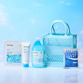 FATION Glucose Hydro 3-Piece Set - Toner 500ml, Cream 90ml, 7 Mask Sheets (+ Pocari Sweat Powder & Jelly Bag Gift)