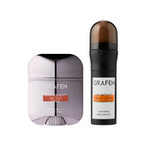 Grafen Outing Essentials 2-Piece Set (Sun Pocket Oil-Cut Sun Stick + Tip Sketch No-Sebum Foundation)