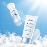 d'Alba Vegan Waterful Tone-Up Sun Cream 50ml + No-Sebum Blue Sun Powder 5.5g (Set)