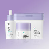 Rejuran Pore Tightening Cleansing Balm 50mL + Toner Pads (60) + 3 Ampoules 30mL Set