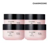Charmzone Cham In Cell Ritual Cream Anti-Aging Antioxidant Lifting Care 50ml (4 Pack)