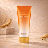 Farmstay Ginseng & Niacinamide Deep Cleansing Foam 180ml