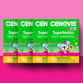Cenovis Kids SuperBiotics Strawberry 1g x 30 Sachets (4 Pack)