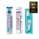 Clio Portable Toothbrush & Toothpaste Travel Set (4 Pack)