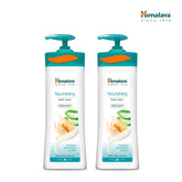Himalaya Nourishing Body Lotion Gentle High-Moisture Herbal Scent 400ml (2 Pack)