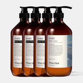 Nard Perfumed Body Wash 1L (3 Pack) + Nard Perfumed Body Lotion 1L (1 Pack)