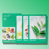 Innisfree Squeeze Energy Mask Green Tea Special Set - 20 Sheets