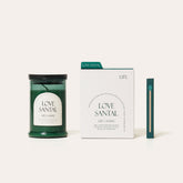 W.Dressroom Natural Life Candle Love Santal 100g