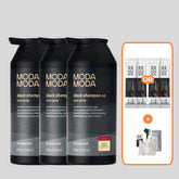 MODAMODA Zero Gray Black Shampoo 10 300g x3 (Includes 2 Water Dye Sachets & Dye Kit)