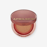 AprilSkin cosmetic compact on a white background