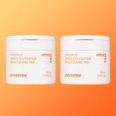 Innisfree Vitamin C Green Tea Enzyme Toning Pads 60 sheets (2 pack)