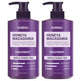 Kundal Protein Hair Treatment Set 500ml x2 (Apple Green Tea)