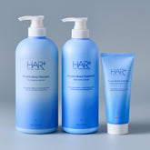 HairPlus Protein Bond Premium 3-Piece Set for Severely Damaged Hair (Shampoo 1000ml + Treatment 700ml + Ampoule 145ml)