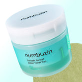 numbuzin No.1 Cica Centella Releaf Green Toner Pad 70P
