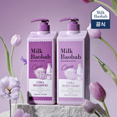 Milk Baobab Cera Shampoo + Body Wash Set - Mauve Tulip, 1.2L x 2
