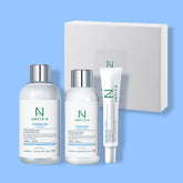 AMPLE:N Hyaluron Shot 3-Piece Set (Toner 220ml + Lotion 130ml + Cream 30ml)