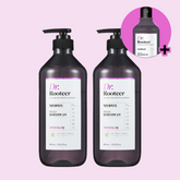 Dr.Rooteer Beer Yeast Hair Loss Relief Shampoo Musk Scent 800ml x2 + 180ml