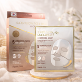 Farmstay Super Glow Rice and Bifida Hydrogel Mask (5 sheets)
