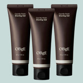 OBGE Gentle Finish Shaving Gel 80g (3 pack)