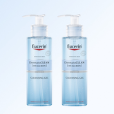 Eucerin DermatoCLEAN Refreshing Cleansing Gel 200 ml (2 Pack)