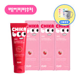 Clio Chikabu Vegan Fluoride-Free Kids Strawberry Toothpaste 100g (3 Pack)
