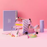 Picasso Collezioni Makeup Brush 18-Piece Set (Includes Purple Cylinder Case)