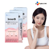 CJ Wellcare Innerb Balance Inositol Peach Jelly 10 Sachets (3 Pack)