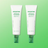 Innisfree Green Tea Hyaluronic Acid Soothing Moisture Sun Serum 50ml (2-Pack)