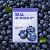 Farmstay Real Blueberry Essence Mask 23ml (10 sheets)