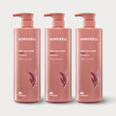 Minoxell Beer Yeast Rose PDRN Anti-Hair Loss Shampoo 1000ml (3 Pack)