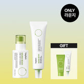 Beplain Mung Bean Pore Tight-Up Serum 30ml + Soothing Cream 60ml 2-Piece Set