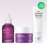 Jumiso Niacinamide 20 Serum 40ml + Niacinamide Cream 50ml + Salicylic Acid Cleansing Foam 120g 3-Piece Set