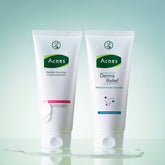 Acnes Derma Relief Moisture Foam Cleanser 200ml + Perfect Solution Foam Cleanser 200ml (Set)