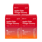Chongkundang VenBT Daily Care Apple Cider Vinegar Gummy 60 Gummies (3 Pack) Low-Sugar Jelly