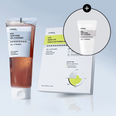 HYCL Sebum-Absorbing Set Laha Mask 1 Set (4 Sheets) + Gel Cleanser 150ml