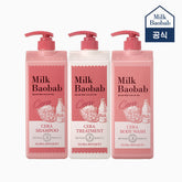 Milk Baobab Cera Shampoo + Treatment + Body Wash Flora Bouquet, 1.2L, 3 pcs