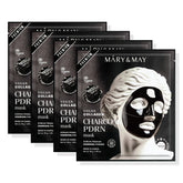 Mary&May Vegan Collagen Charcoal PDRN Gel Mask (4 Sheets)