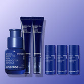Innisfree 2-Piece PDRN Set ? Retinol Ampoule 25ml & Green Tea Eye & Lip Serum 15ml (2-pack)