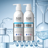 Black Foret Root Power Cool & Deep Clean Anti-Hair Loss Shampoo 500ml x2