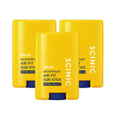 Scinic Air Fit Water Waterproof Sun Stick 20g x 3