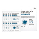 APLB Tranexamic Acid Niacinamide Sheet Mask 10-Pack