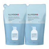 ILLIYOON Ceramide Ato 6.0 Top-to-Toe All-in-One pH-Balanced Body Wash Refill 500ml (2 pack)