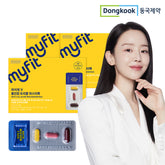 DongKook MyFit V All-in-One Multi Master Pack (30 Packs x 3) Vitamins + Omega-3 + Lutein + Milk Thistle