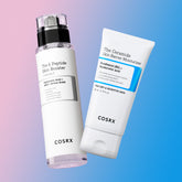 COSRX The Ceramide Moisture Cream Booster 2-Piece Set (Ceramide Skin Barrier Cream 80ml + 6 Peptide Serum 150ml)