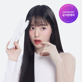 Glampalm Glam Chic OMG Middle-Size Hair Iron White GP105WH