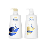 Dove Nourishing Oil Care Shampoo 680ml + Intense Repair Conditioner 660ml